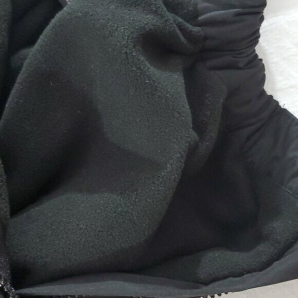 MISTY MOUNTAIN Premium Black Water Resistant Snow/Ski Fleece Snowpants - Picture 3 of 16